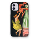 Evian-cachat Water Nymphs - Leonetto Cappiello Iphone Case, 11 / Matte, Vintage-themed Phone Case