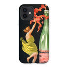 Evian-cachat Water Nymphs - Leonetto Cappiello Iphone Case, 12 / Matte, Phone Case Vintage Advertisement Design