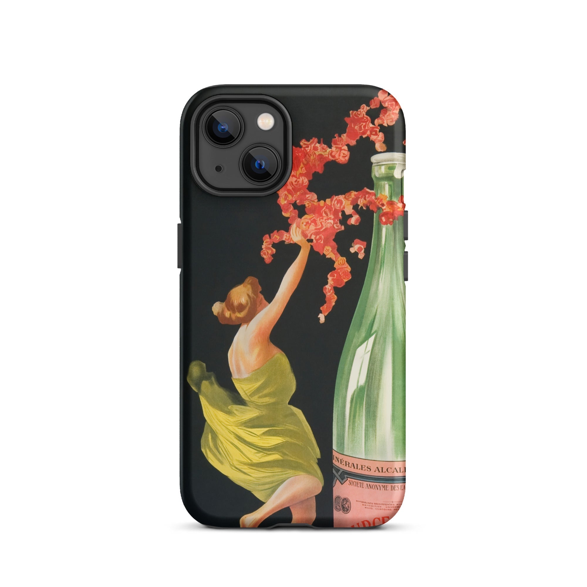 Evian Cachat Water Nymphs Leonetto Cappiello Iphone Case, 13 / Matte, Artistic Phone Case