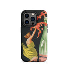 Evian Cachat Water Nymphs Leonetto Cappiello Iphone Case, 14 Pro / Matte, Black Phone Case Vintage Art