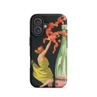 Evian Cachat Water Nymphs Leonetto Cappiello Iphone Case, 16 / Matte, Black Phone Case Vintage Art