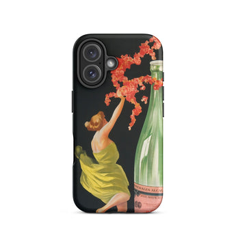 Evian-cachat Water Nymphs - Leonetto Cappiello Iphone Case, 16 / Matte, Black Phone Case Vintage Art