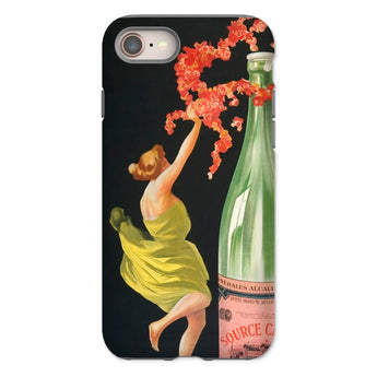 Evian-cachat Water Nymphs - Leonetto Cappiello Iphone Case, 8 / Matte, Vintage-style Phone Case