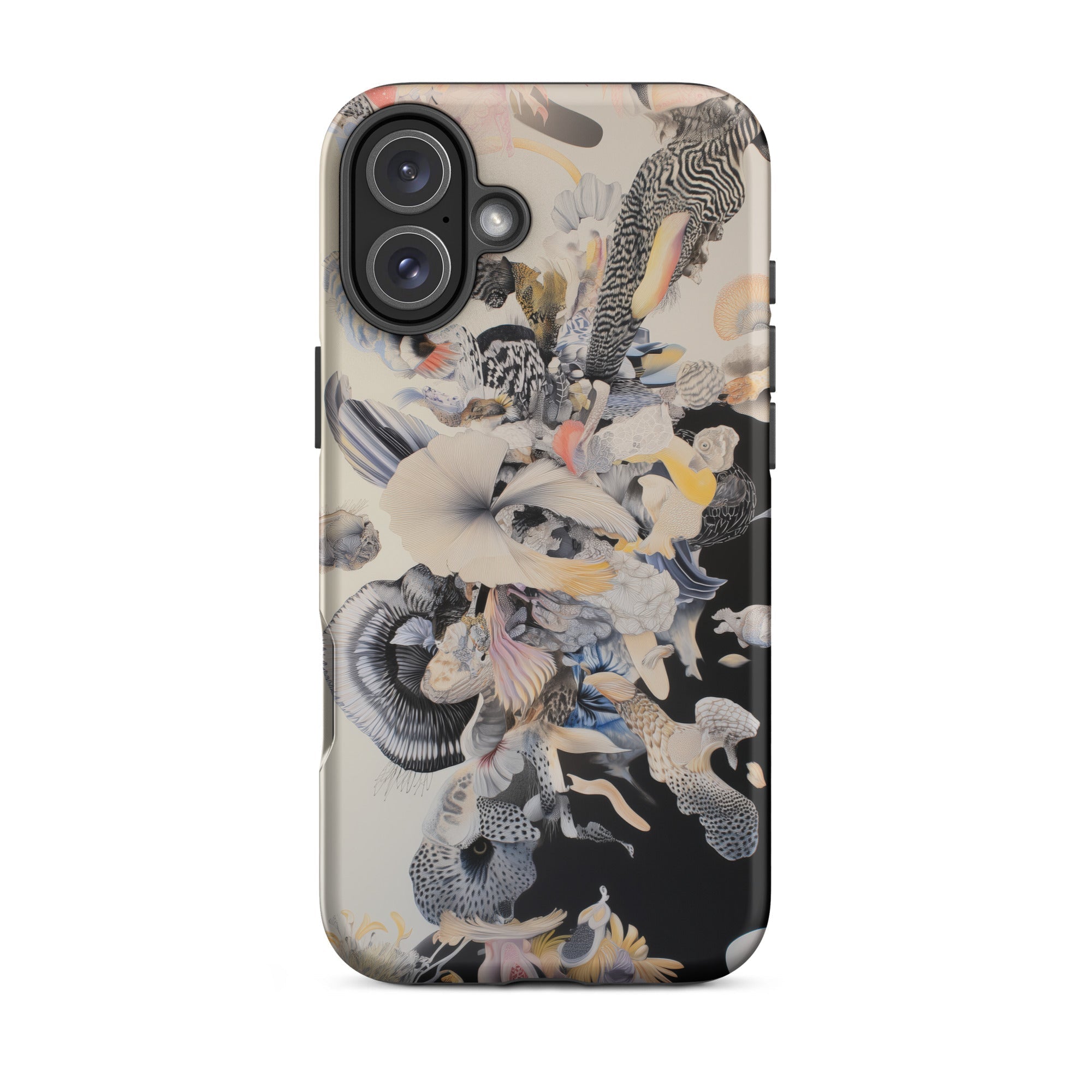 Evolution Surreal Botanical Art Iphone Case, Artistic Phone Case