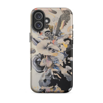 Evolution - Surreal Botanical Art Phone Case Iphone 16 Plus / Matte Artistic Phone Case Surreal Botanical Art, Darwin Dreamed, Art Iphone