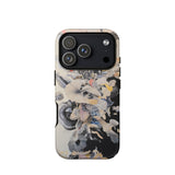 Evolution - Surreal Botanical Art Phone Case Iphone 17 Pro / Matte Black White Floral Iphone 12 Pro Max Case Surreal Botanical Art, Darwin