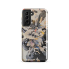 Evolution Surreal Botanical Art Samsung Case, Galaxy S21 / Gloss, Smartphone Decorative Case Abstract Organic Pattern