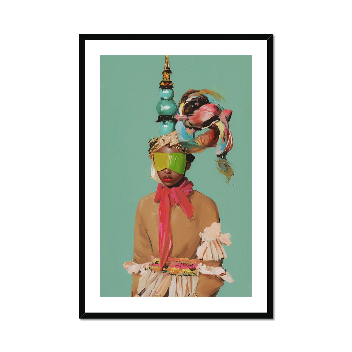 Eye Candy - Avant Garde Fashion Art Print