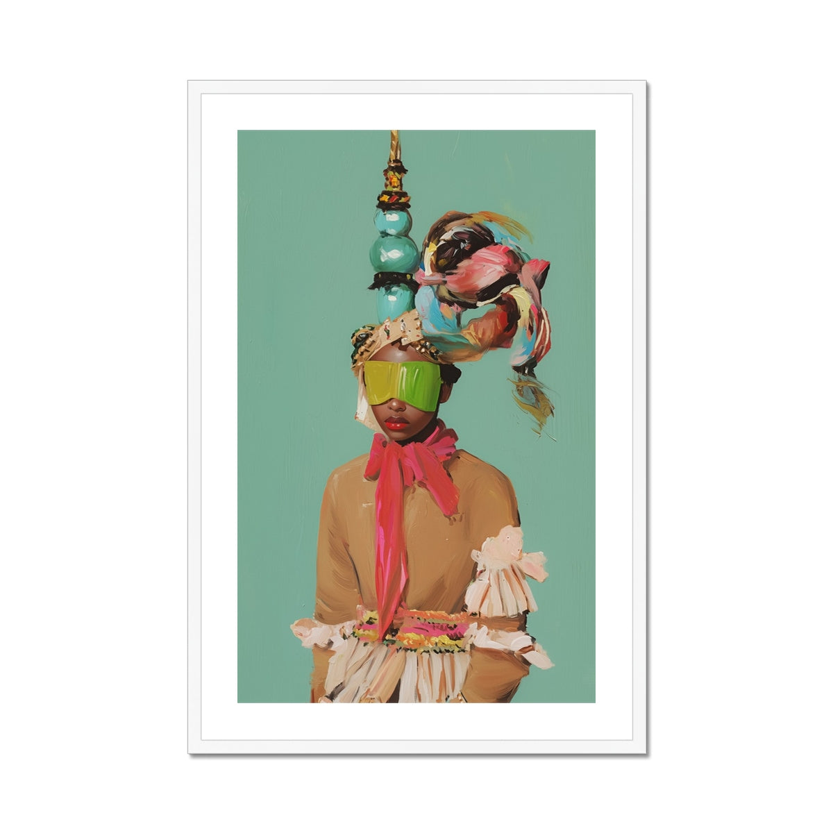 Eye Candy - Avant Garde Fashion Art Print