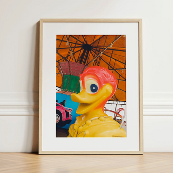 Eye Spy Giclée Print / Canvas, 8×10’’ / 20x25cm / Art / Natural Frame / Matboard, Posters Prints & Visual Artwork, Toby Leon