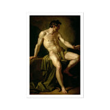 Cain - Anton Losenko Art Print, Classical Oil Painting Male Nude