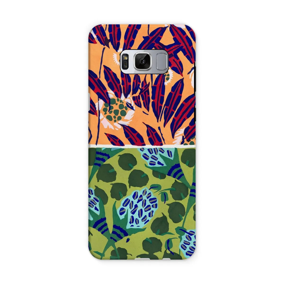 Fabric & Rugs Too - Pochoir Pattern Phone Case - E. A. Séguy - Samsung Galaxy S8 / Matte - Mobile Phone Cases