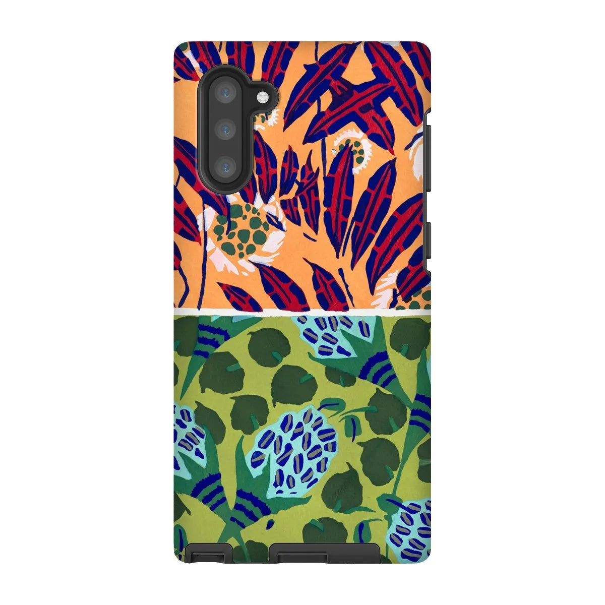 Fabric & Rugs Too - Pochoir Pattern Phone Case - E. A. Séguy - Samsung Galaxy Note 10 / Matte - Mobile Phone Cases