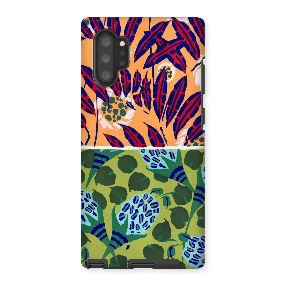 Fabric & Rugs Too - Pochoir Pattern Phone Case - E. A. Séguy - Samsung Galaxy Note 10p / Matte - Mobile Phone Cases