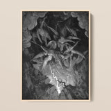 The Fall of Man - Gustave Dore Art Print / Canvas, 12x16’’ / 31x41cm / Natural Frame, Posters Prints & Visual Artwork, Toby Leon
