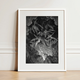The Fall of Man - Gustave Dore Art Print / Canvas, 12x16’’ / 31x41cm / White Frame / Matboard, Posters Prints & Visual Artwork, Toby Leon