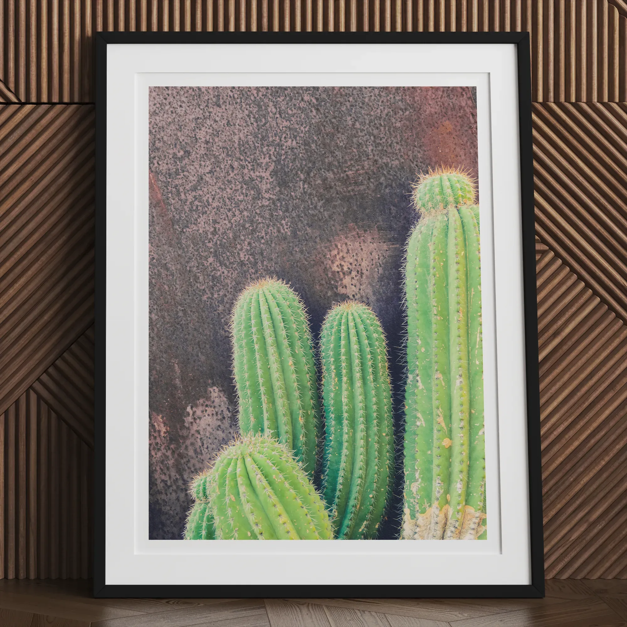 Family Affair - Modern Cactus Art Print - Posters Prints & Visual Artwork - Aesthetic Art