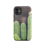 Family Affair - Modern Cactus Iphone Case, 11 / Matte, Cactus-themed Phone Case