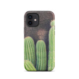 Family Affair - Modern Cactus Iphone Case, 12 / Matte, Cactus-themed Phone Case
