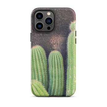 Family Affair - Modern Cactus Iphone Case 13 Pro Max / Matte Cactus-themed Phone Case Striking Iphone Case, Modern Cactus Photography,