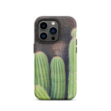 Family Affair - Modern Cactus Iphone Case 14 Pro / Matte Cactus-themed Phone Case Striking Iphone Case, Modern Cactus Photography,