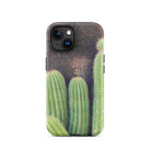 Family Affair - Modern Cactus Iphone Case, 15 / Matte, Cactus-themed Phone Case