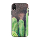 Family Affair - Modern Cactus Iphone Case, Xr / Matte, Phone Case Close-up Photograph Green Cactus Plants