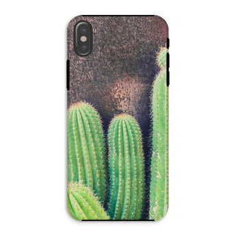 Family Affair - Modern Cactus Iphone Case Xs / Matte Phone Case Vibrant Cactus Design Striking Iphone Case, Modern Photography, Photography