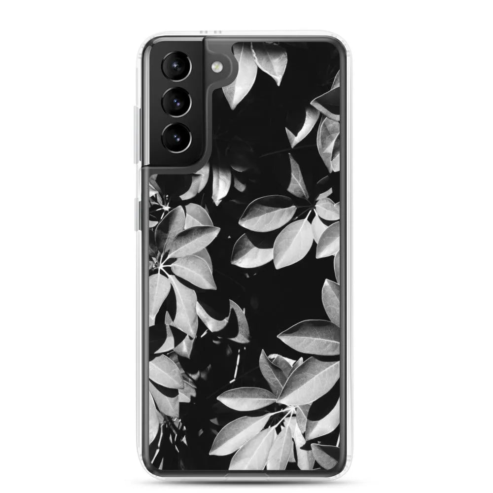 Fanfare Samsung Galaxy Case - Black And White - Samsung Galaxy S21 Plus - Mobile Phone Cases - Aesthetic Art