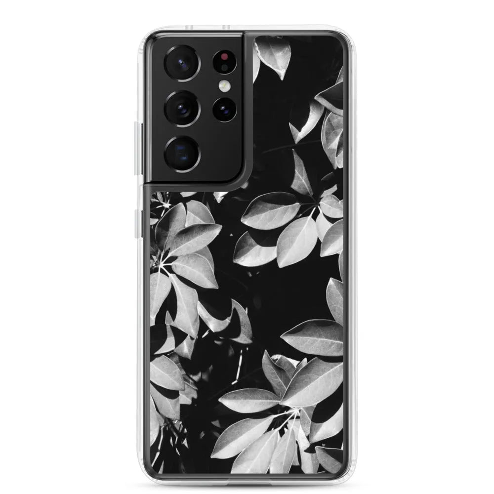 Fanfare Samsung Galaxy Case - Black And White - Samsung Galaxy S21 Ultra - Mobile Phone Cases - Aesthetic Art