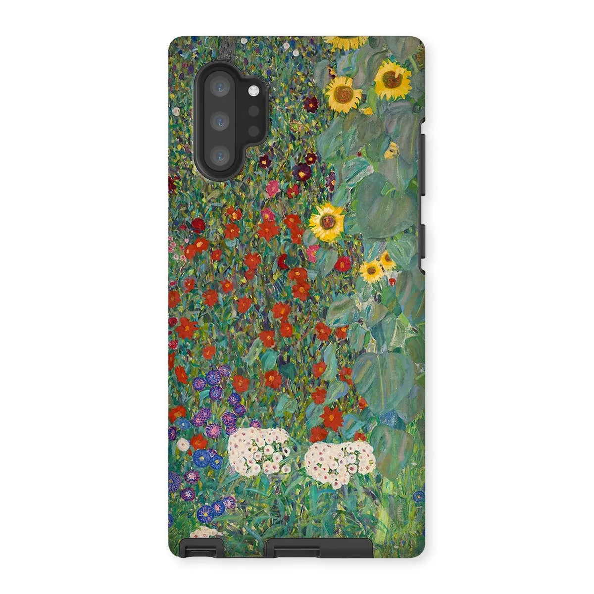 Farm Garden With Sunflowers Art Phone Case - Gustav Klimt - Samsung Galaxy Note 10p / Matte - Mobile Phone Cases