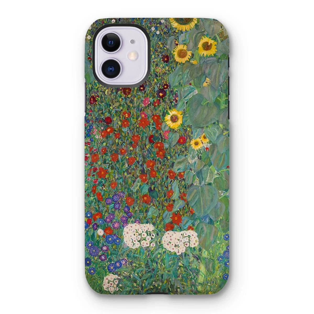 Farm Garden with Sunflowers - Gustav Klimt Iphone Case 11 / Matte Mobile Phone Cases