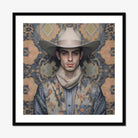 Farzad - Arabic Gay Cowboy Art Print