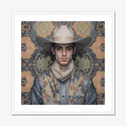 Farzad - Arabic Gay Cowboy Art Print