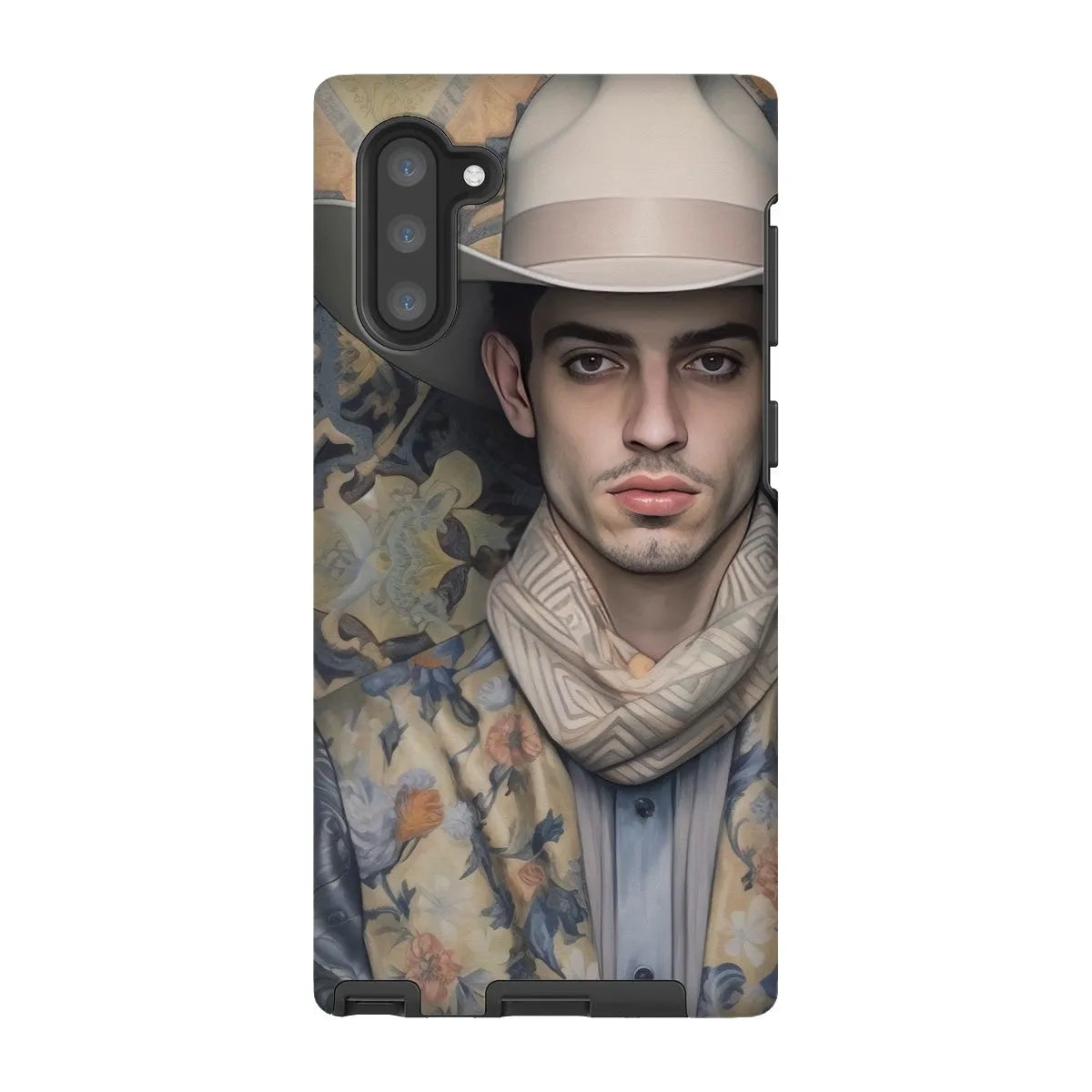 Farzad The Gay Cowboy - Dandy Gay Men Art Phone Case - Samsung Galaxy Note 10 / Matte - Mobile Phone Cases - Aesthetic
