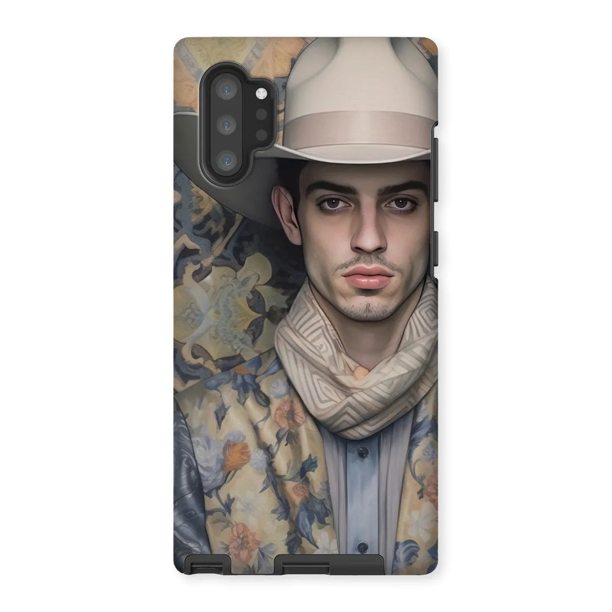 Farzad The Gay Cowboy - Dandy Gay Men Art Phone Case - Samsung Galaxy Note 10p / Matte - Mobile Phone Cases - Aesthetic