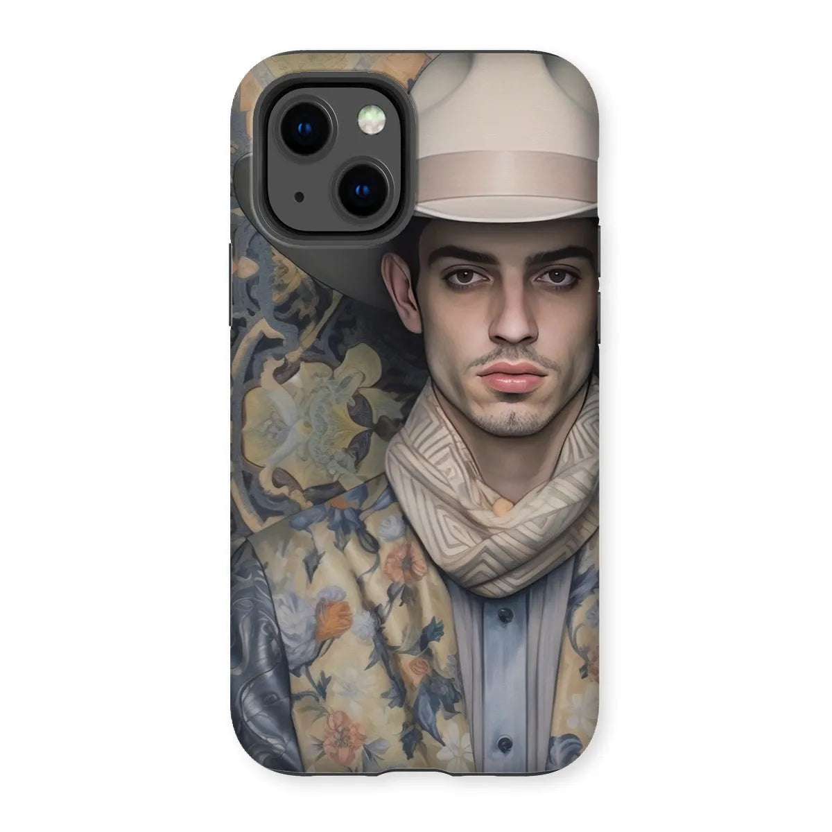 Farzad The Gay Cowboy - Dandy Gay Men Art Phone Case - Iphone 13 / Matte - Mobile Phone Cases - Aesthetic Art