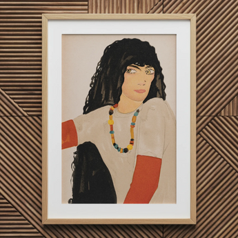 Fashion Postcard no 860 - Wiener Werkstätte Art Print / Canvas, 20x30’’ / 51x76cm / Natural Frame / Matboard, Posters Prints & Visual