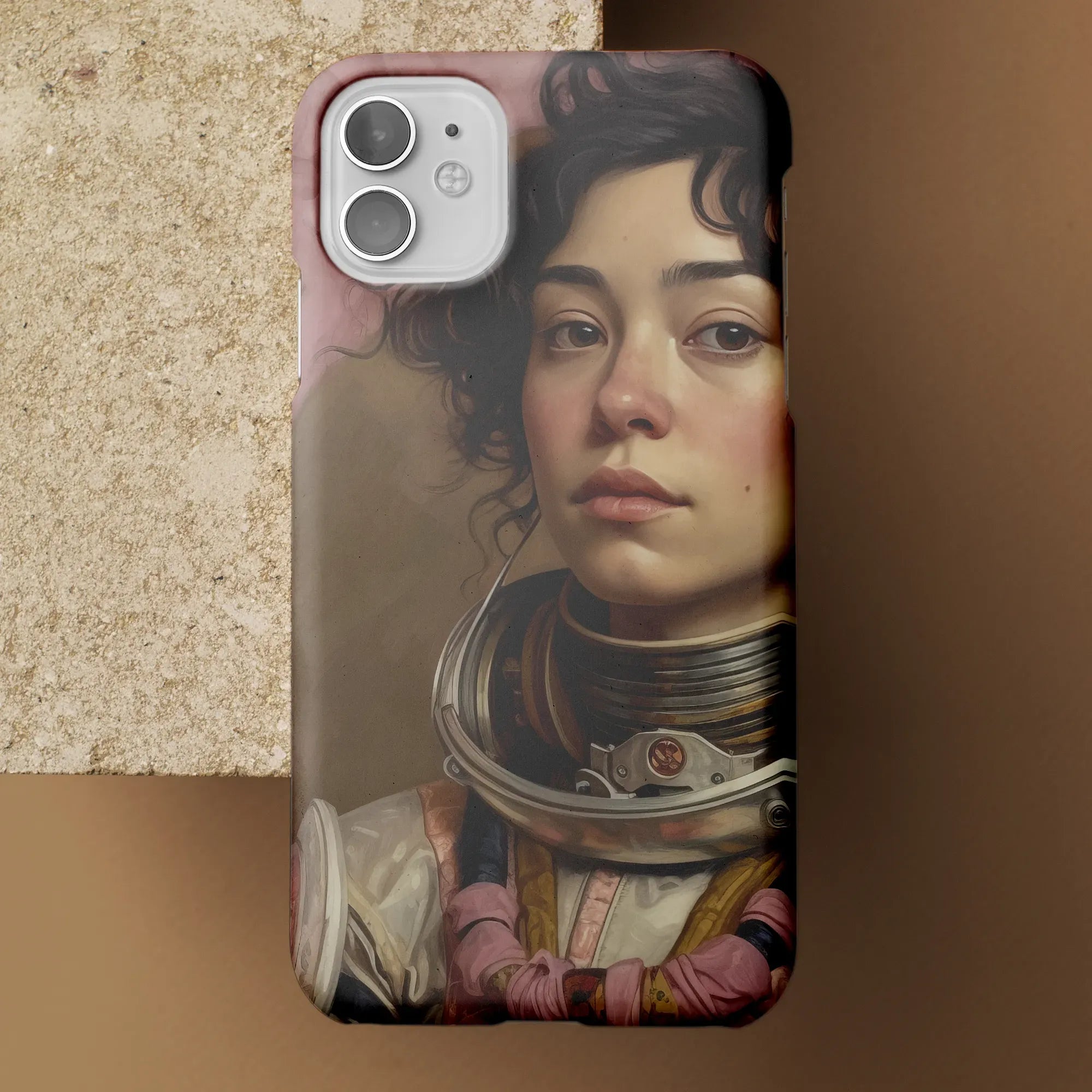 Faustina The Lesbian Astronaut Aesthetic Phone Case - Mobile Phone Cases - Aesthetic Art