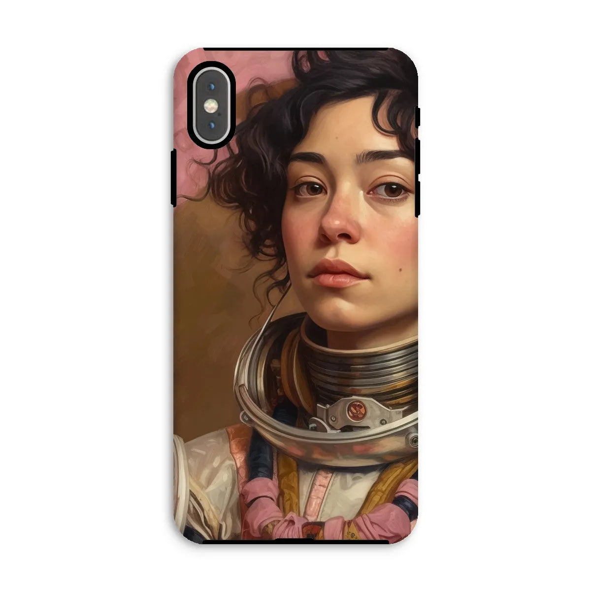 Faustina The Lesbian Astronaut - Lgbtq Art Phone Case - Iphone Xs Max / Matte - Mobile Phone Cases - Aesthetic Art