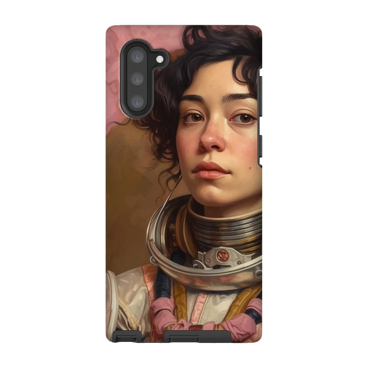 Faustina The Lesbian Astronaut - Lgbtq Art Phone Case - Samsung Galaxy Note 10 / Matte - Mobile Phone Cases - Aesthetic