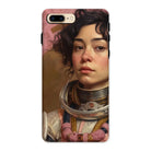 Faustina - Lesbian Latina Astronaut Iphone Case 8 Plus / Matte Mobile Phone Cases