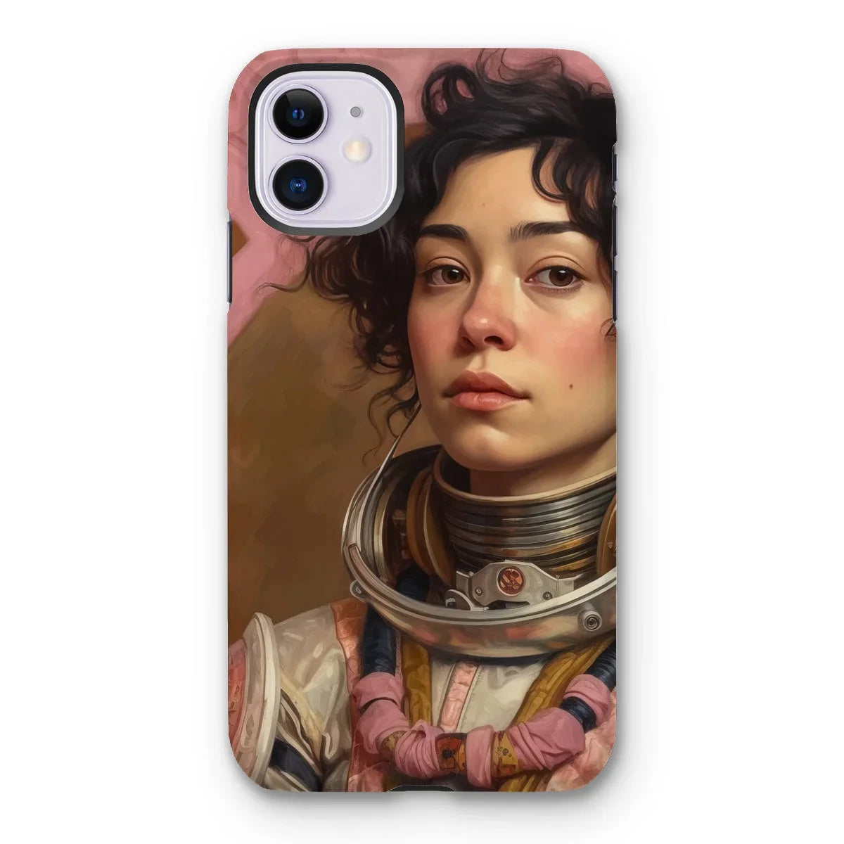 Faustina - Lesbian Latina Astronaut Iphone Case 11 / Matte Mobile Phone Cases