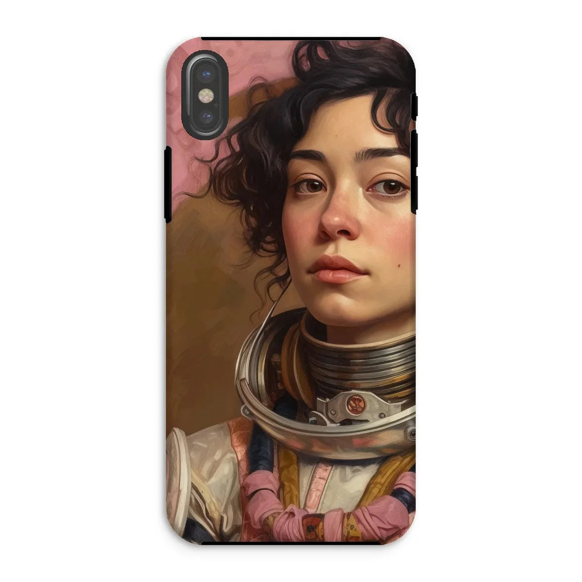 Faustina - Lesbian Latina Astronaut Iphone Case Xs / Matte Mobile Phone Cases