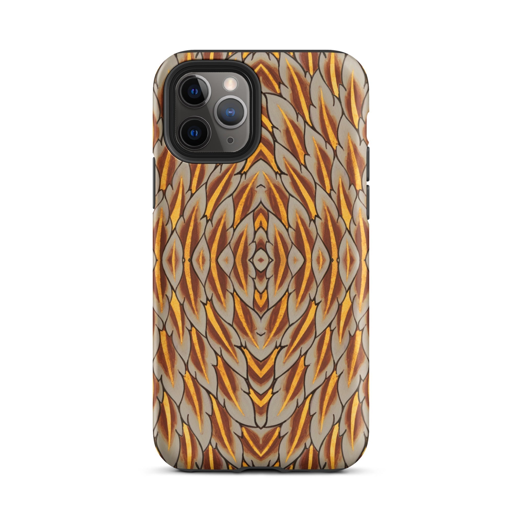 Featherweight Champion Garuda Feathers Iphone Case, 11 Pro / Matte, Patterned Iphone Case