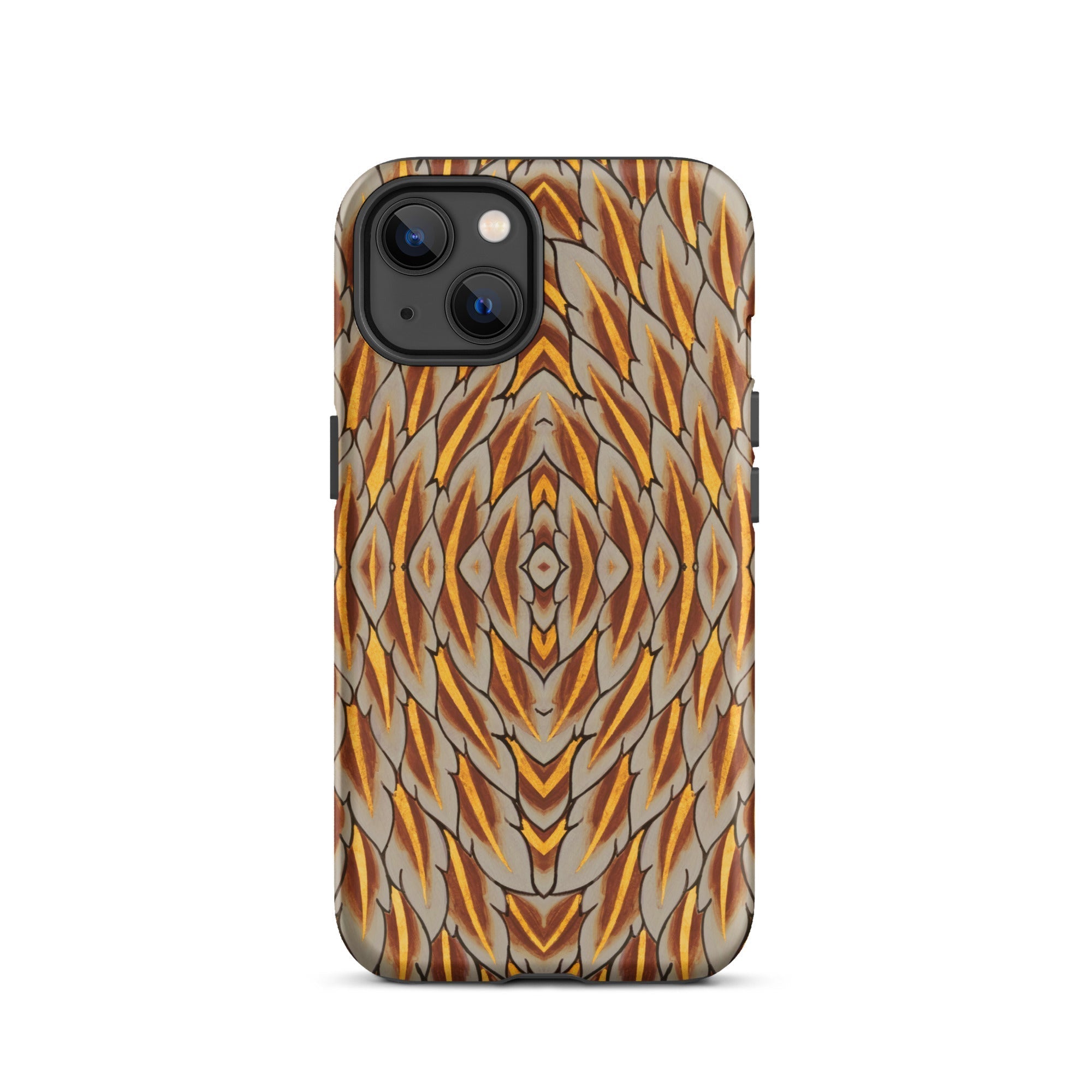 Featherweight Champion Garuda Feathers Iphone Case, 13 / Matte, Patterned Iphone Case