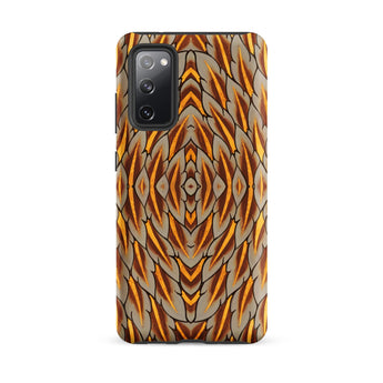 Featherweight Champion - Garuda Feathers Phone Case, Samsung Galaxy S20 Fe / Matte, Mobile Cases, Toby Leon