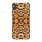 Featherweight Champion - Garuda Feathers Iphone Case, x / Matte, Phone Case Abstract Geometric Pattern Warm Earth Tones