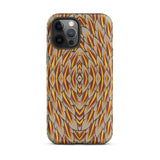Featherweight Champion - Garuda Feathers Phone Case Iphone 12 Pro Max / Matte Patterned Phone Case Featherweight Champion, Thai Garuda,