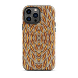 Featherweight Champion - Garuda Feathers Phone Case Iphone 13 Pro Max / Matte Patterned Iphone Case Featherweight Champion, Thai Garuda,